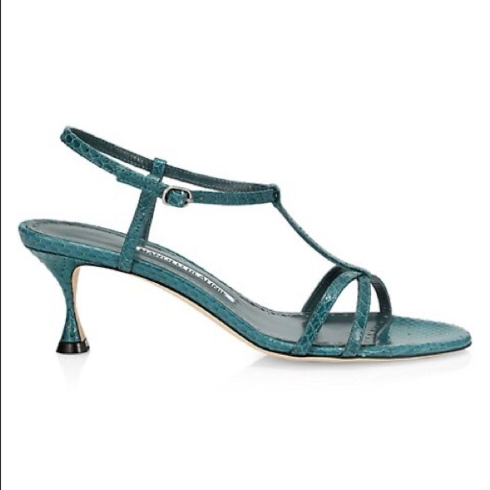 Manolo Blahnik Racqui Sandals - Picture 4 of 10